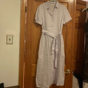 Aritzia Wilfred Eleta Linen Maxi Dress, XS